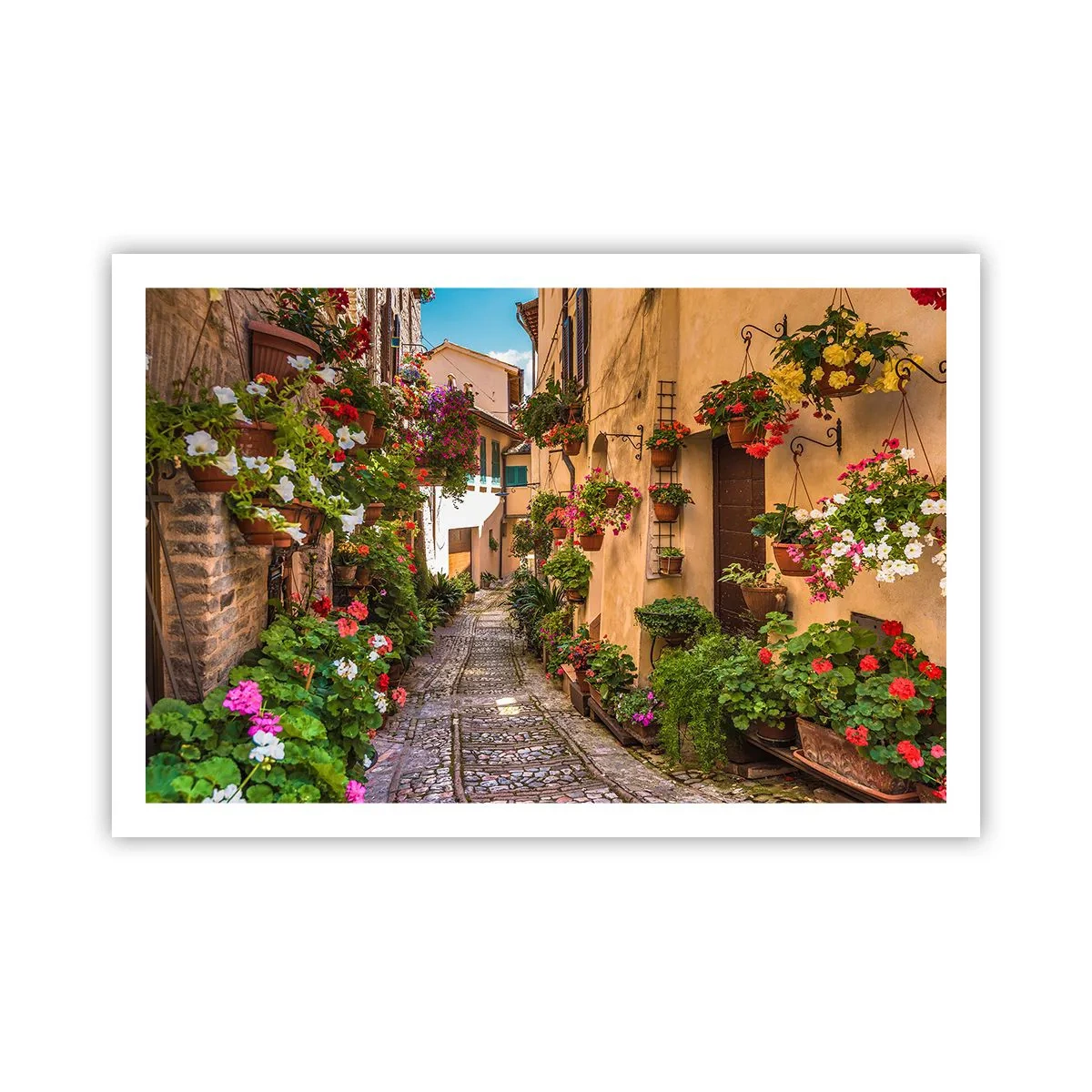Poster - Italienische Gasse - 91x61 cm