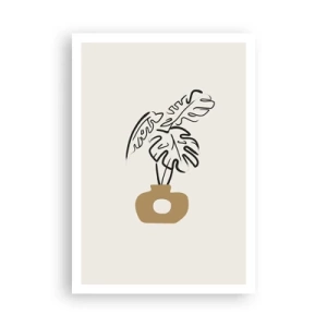 Poster - Monstera – Heimdekoration - 70x100 cm
