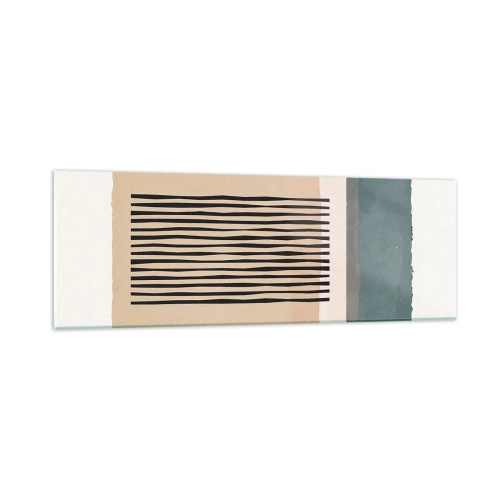 Glasbild - Bild auf glas - Alles ist in Ordnung - 90x30 cm