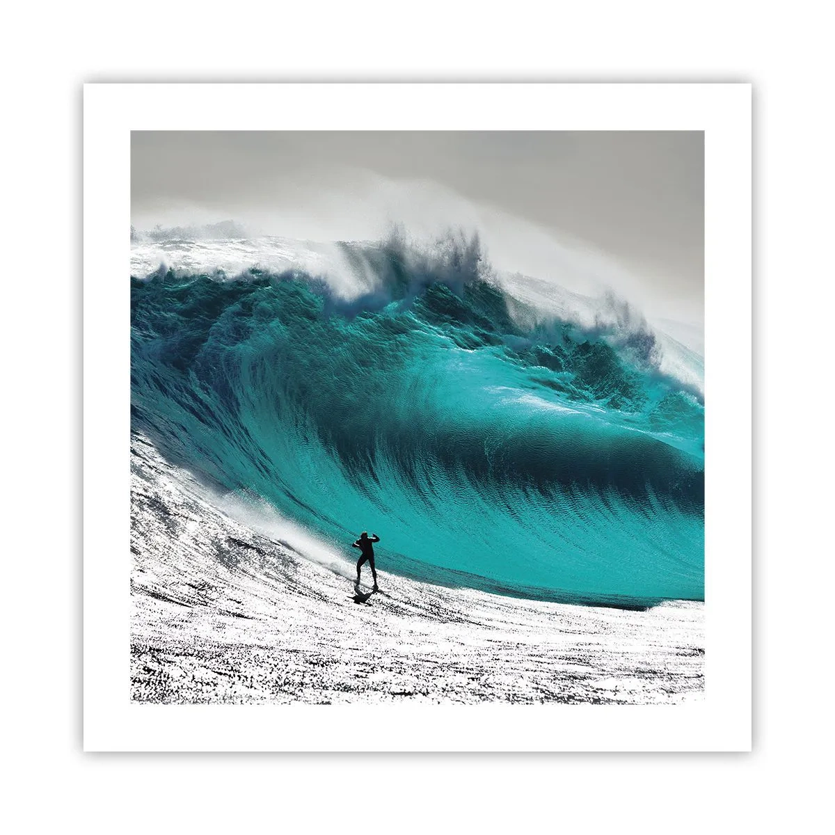 Poster - Herausforderung angenommen - 50x50 cm