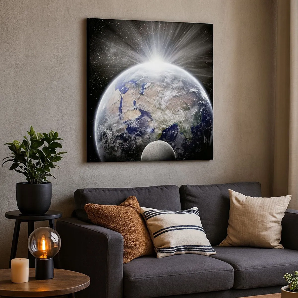 Bild auf Leinwand - Leinwandbild - In voller Pracht - 30x30 cm