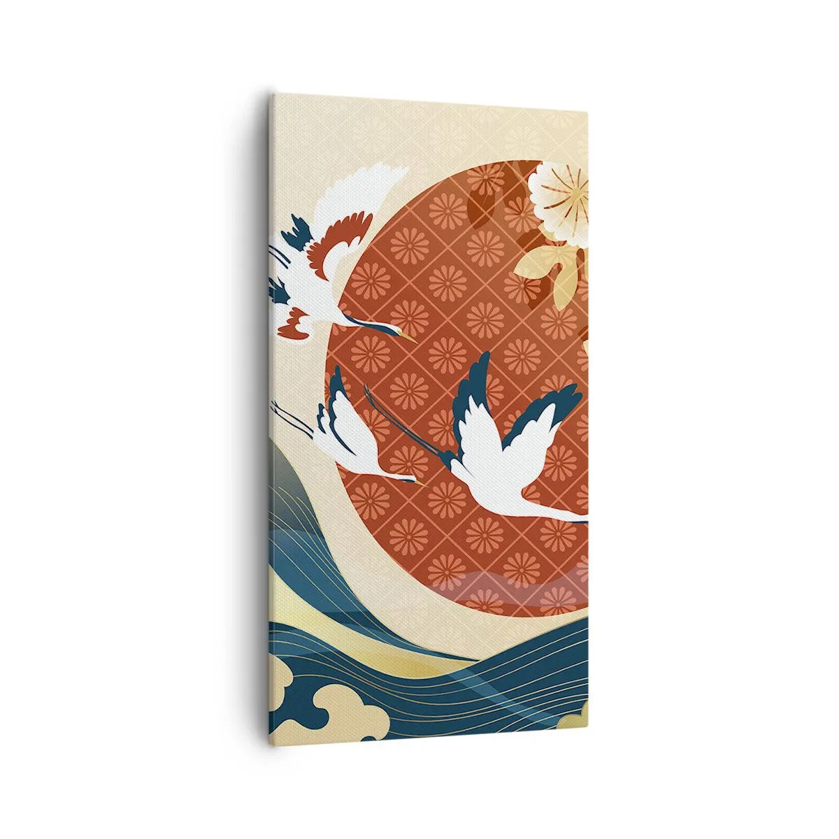 Bild auf Leinwand - Leinwandbild - Japanisches Märchen - 55x100 cm