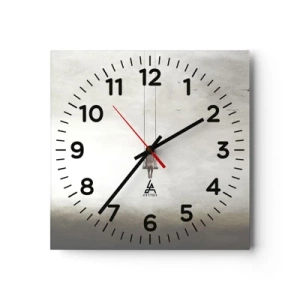 Wanduhr - Glasuhr - Ein Kind in uns - 30x30 cm