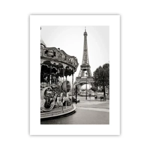 Poster - So lustig ist es nur in Paris - 30x40 cm