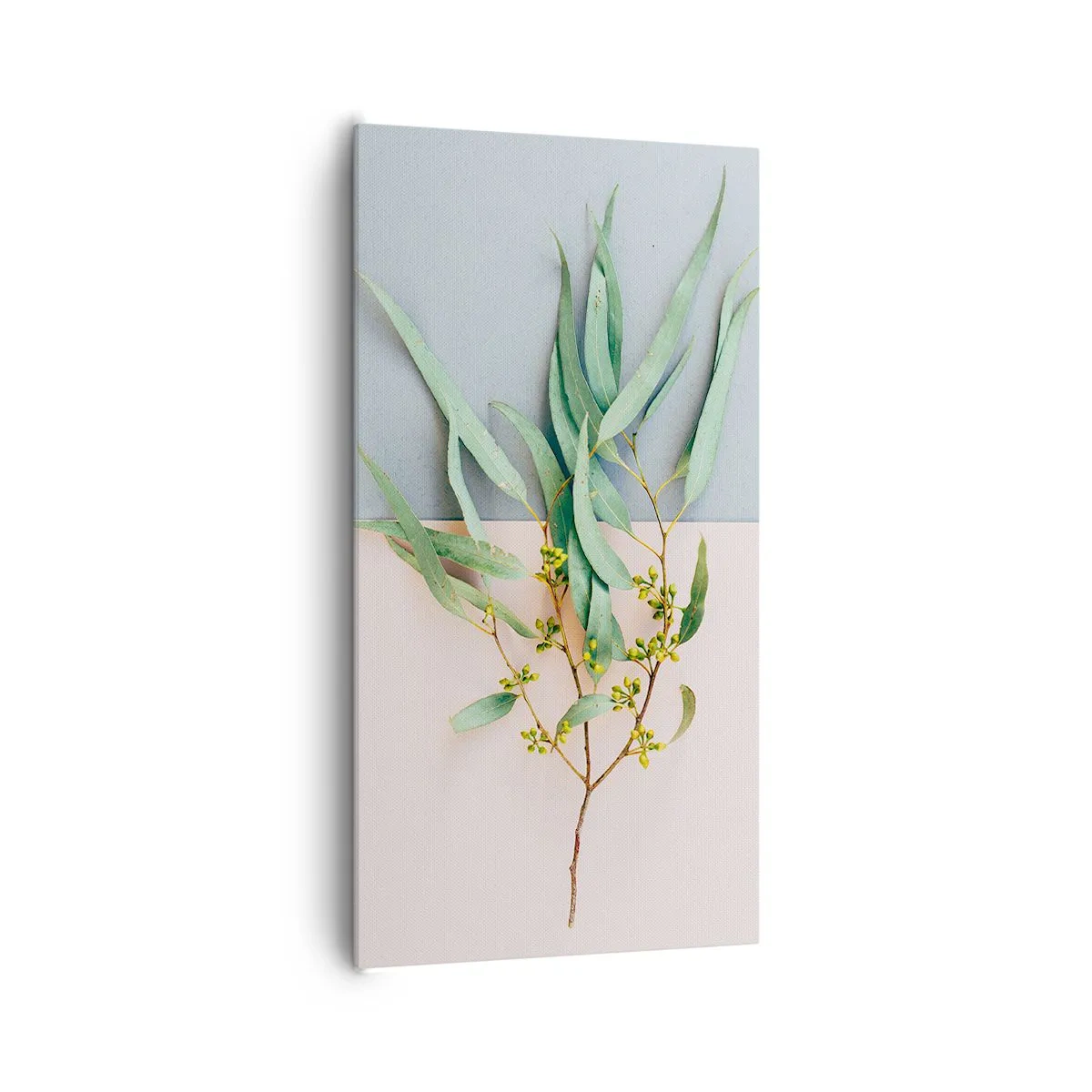 Bild auf Leinwand - Leinwandbild - Pastellige Subtilität - 65x120 cm