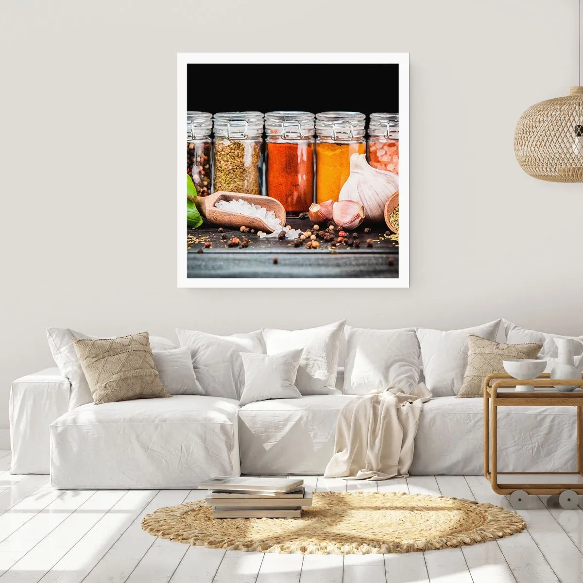 Poster - Für einen Geschmack des Lebens - 40x40 cm