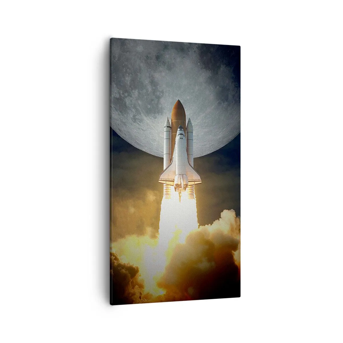 Bild auf Leinwand - Leinwandbild - Beginn eines überirdischen Abenteuers - 55x100 cm