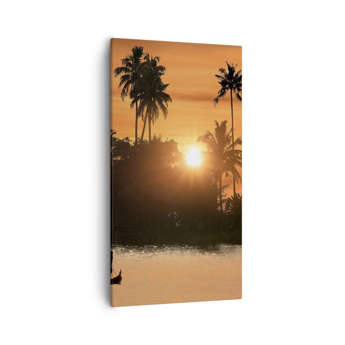 Bild auf Leinwand - Leinwandbild - Zeit zum Entspannen - 55x100 cm