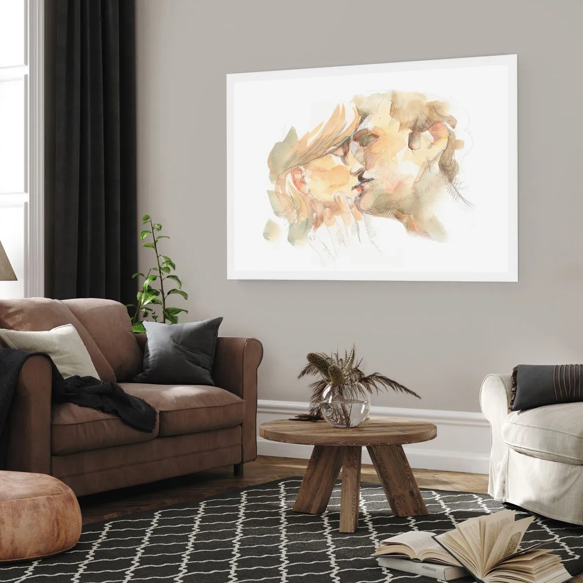 Poster - Hälfte gefunden? - 70x50 cm