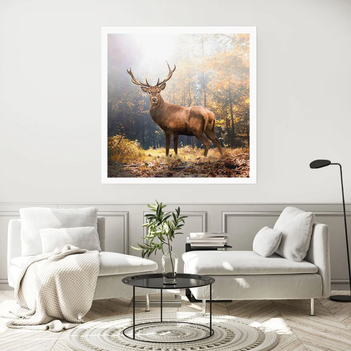 Poster - In voller Majestät - 40x40 cm