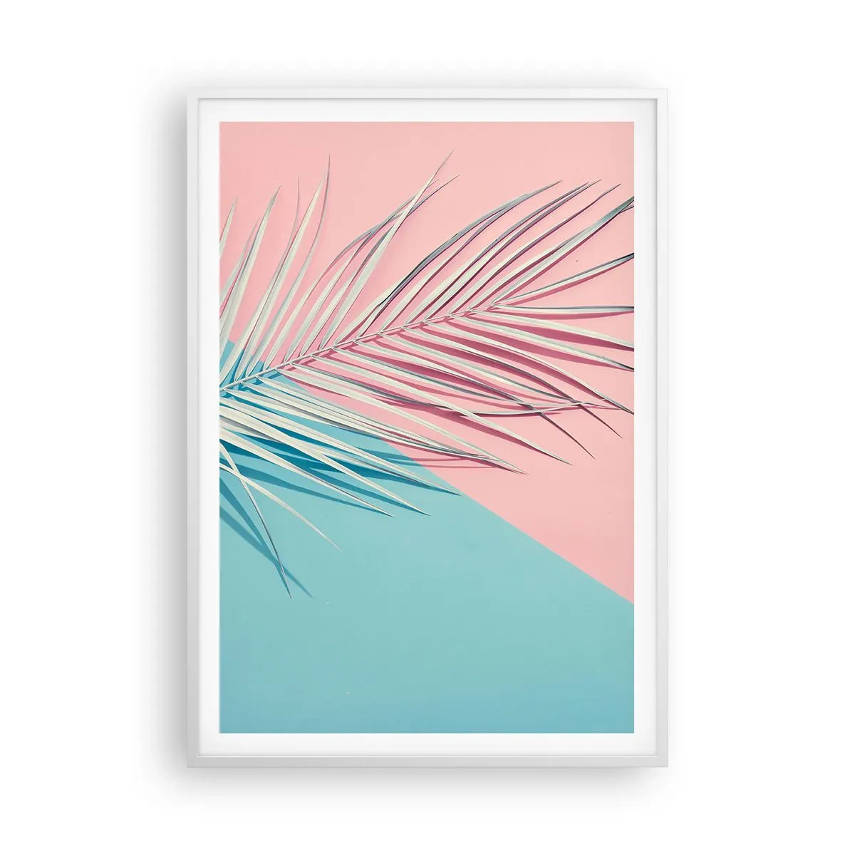 Poster in einem weißen Rahmen - Tropischer Eindruck - 70x100 cm
