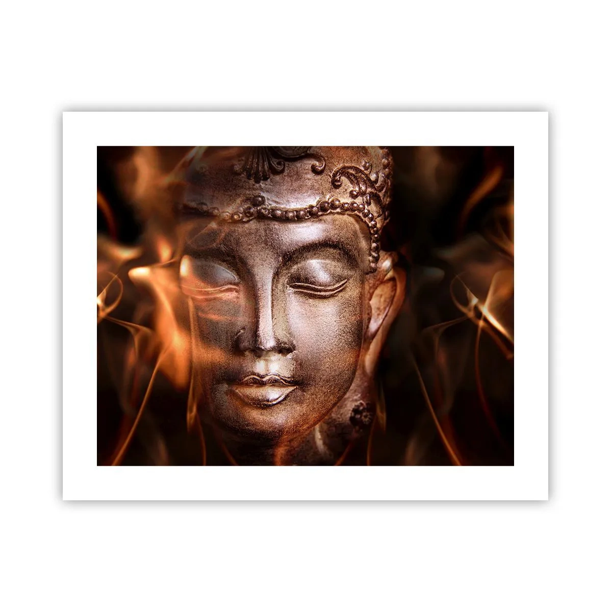 Poster - Es existiert nur hier und jetzt - 50x40 cm