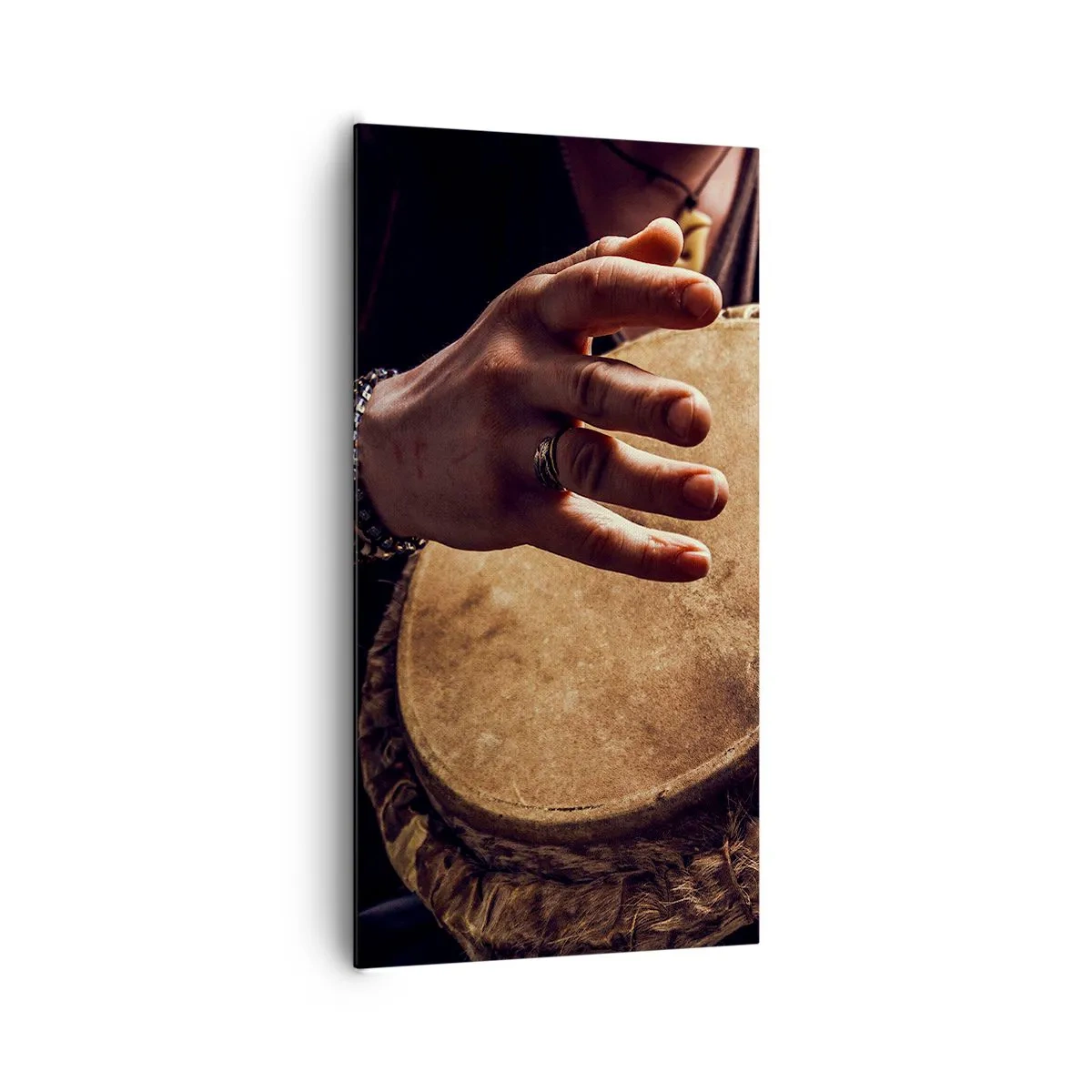 Bild auf Leinwand - Leinwandbild - Im Rhythmus des Herzens - 65x120 cm