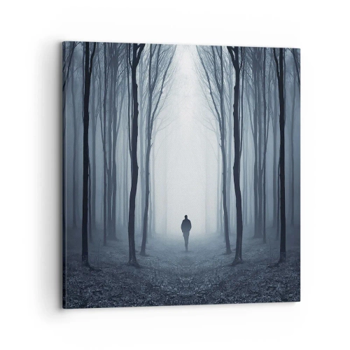 Bild auf Leinwand - Leinwandbild - Alles einfach und übersichtlich - 70x70 cm