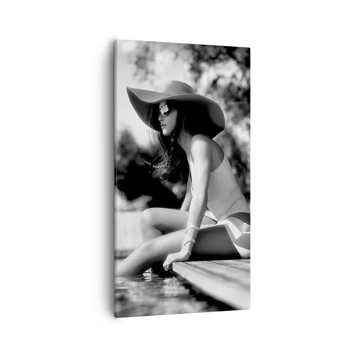 Bild auf Leinwand - Leinwandbild - Sommertraum - 55x100 cm