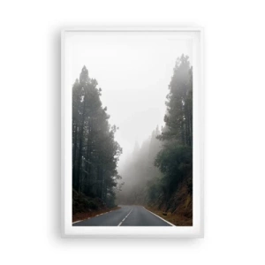 Poster in einem weißen Rahmen - Eine Geschichte von einem magischen Wald - 61x91 cm