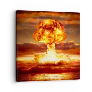 Bild auf Leinwand - Leinwandbild - Und das Ende wird kommen - 30x30 cm