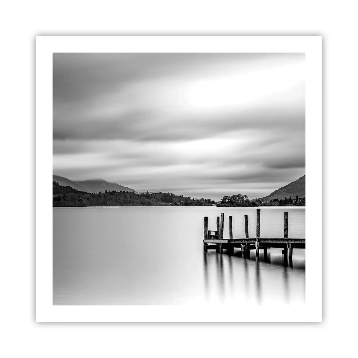 Poster - Milde und Kraft - 60x60 cm
