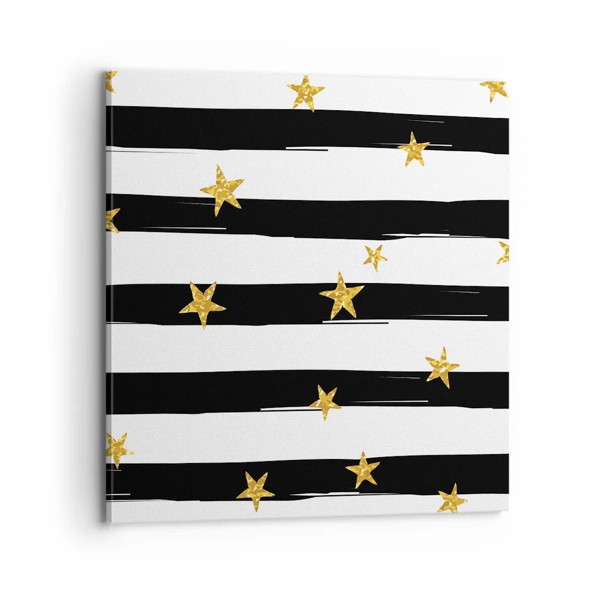 Bild auf Leinwand - Leinwandbild - Wir wurden alle unter einem glücklichen Stern geboren - 70x70 cm