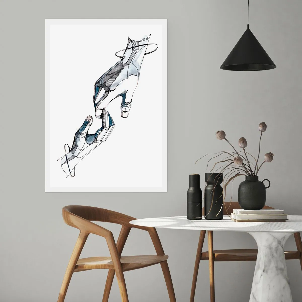 Poster - Eine gute Geste - 61x91 cm