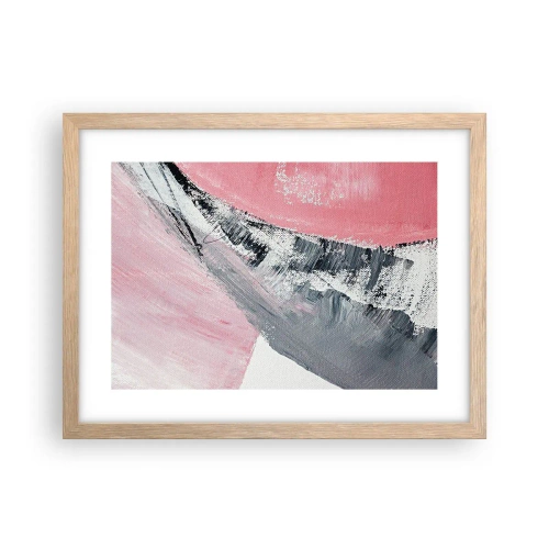 Poster in einem Rahmen aus heller Eiche - Passende Komposition - 40x30 cm