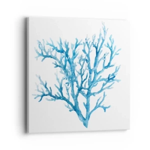 Bild auf Leinwand - Leinwandbild - Nautisches Filigran - 40x40 cm