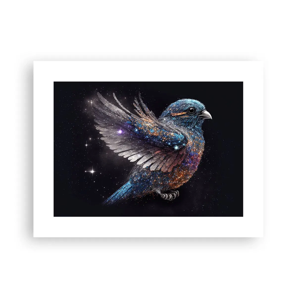 Poster - Diamantsperling - 40x30 cm