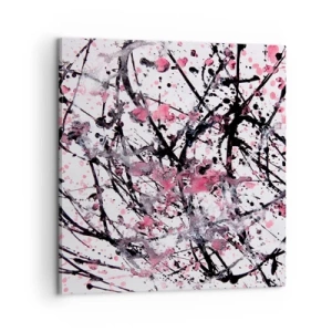 Bild auf Leinwand - Leinwandbild - Die Flüchtigkeit des Lebens - 60x60 cm