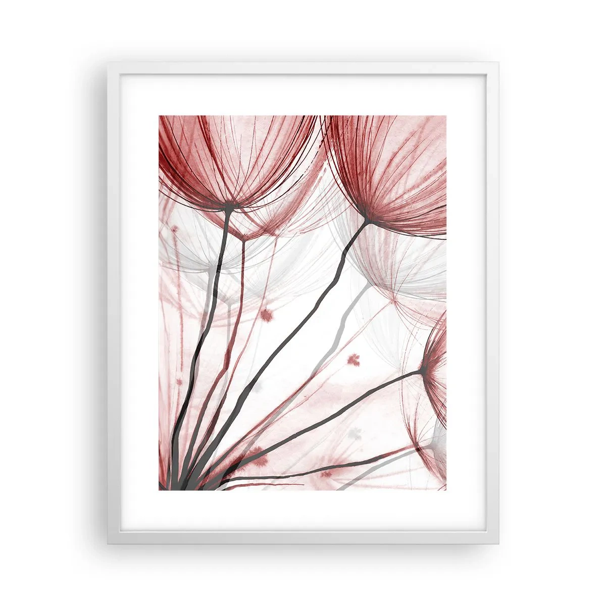 Poster in einem weißen Rahmen - Vor der Abfahrt - 40x50 cm