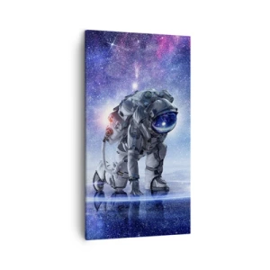 Bild auf Leinwand - Leinwandbild - Der Sternenhimmel über mir - 45x80 cm