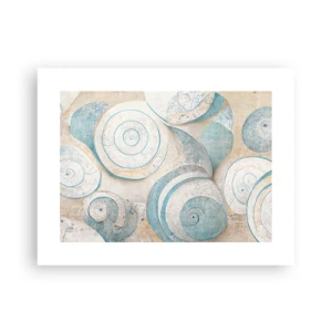 Poster - Was verbirgt sich in der Muschel? - 40x30 cm