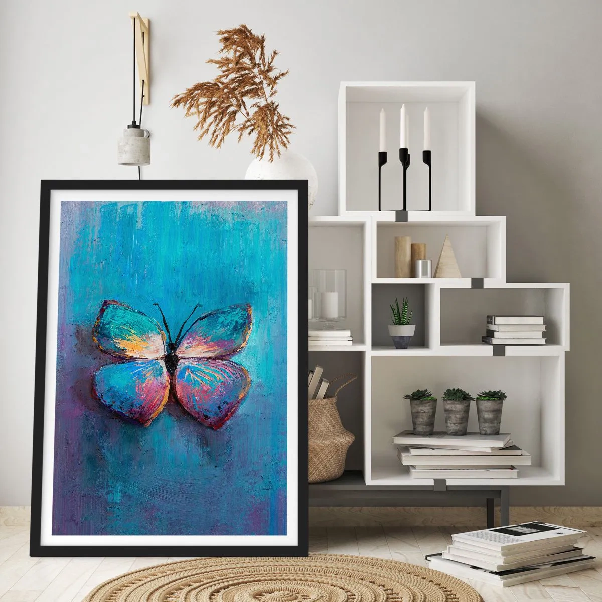 Poster in einem schwarzem Rahmen - In all seiner Pracht - 40x50 cm
