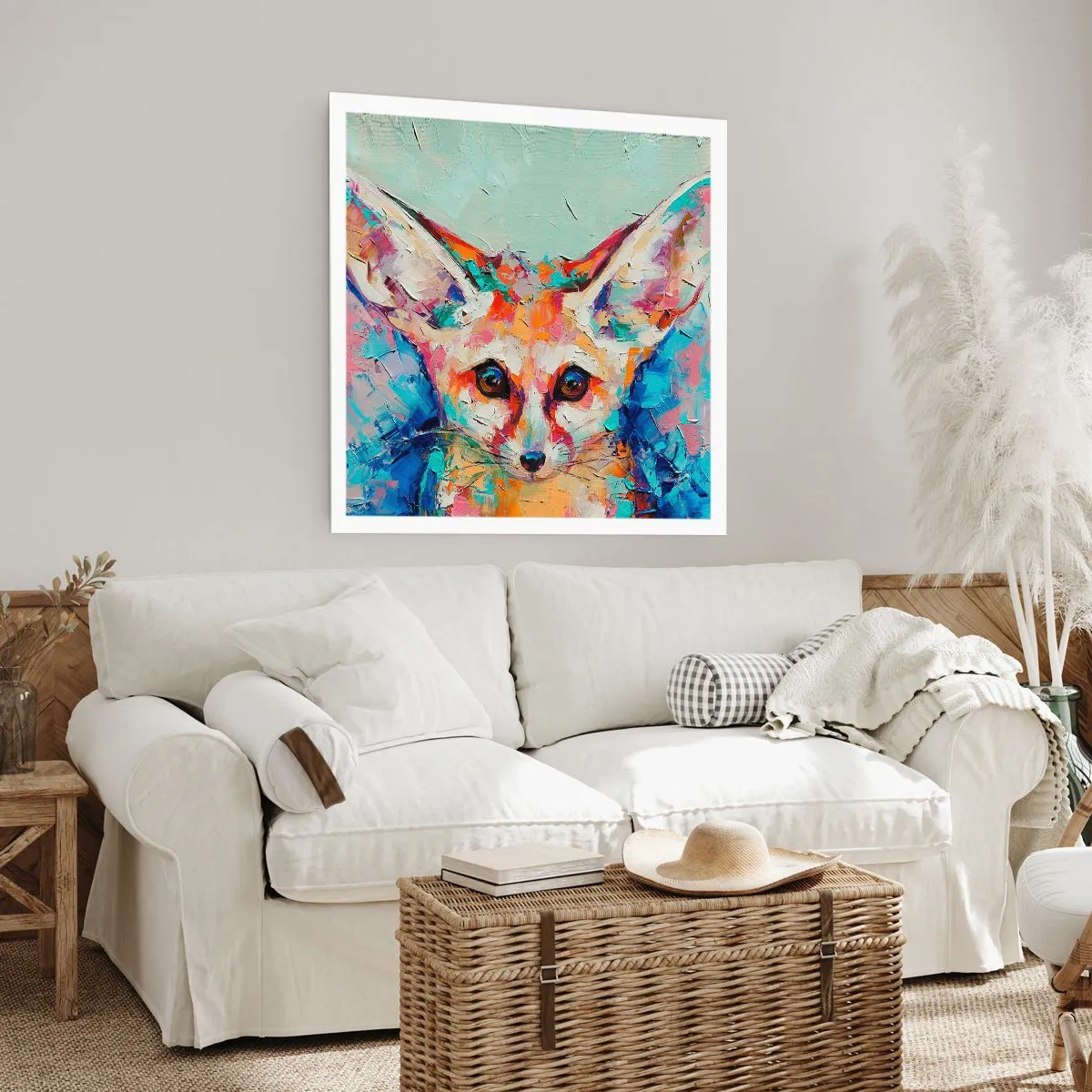 Poster - Bist du bereit für mich? - 60x60 cm