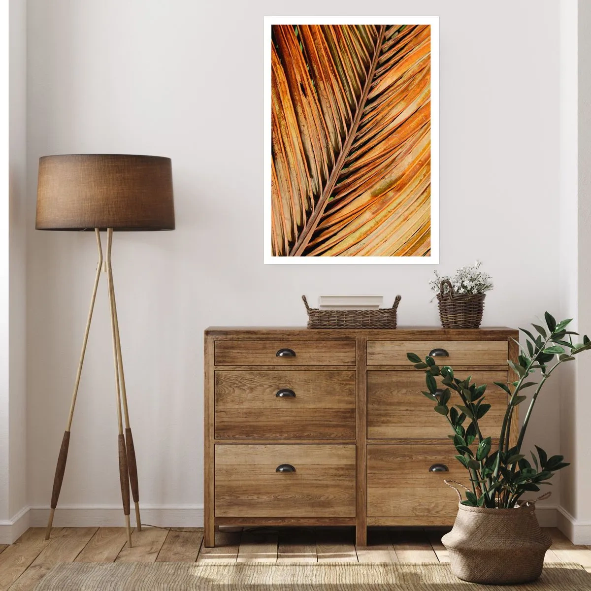 Poster - Kokosnuss-Gold - 70x100 cm