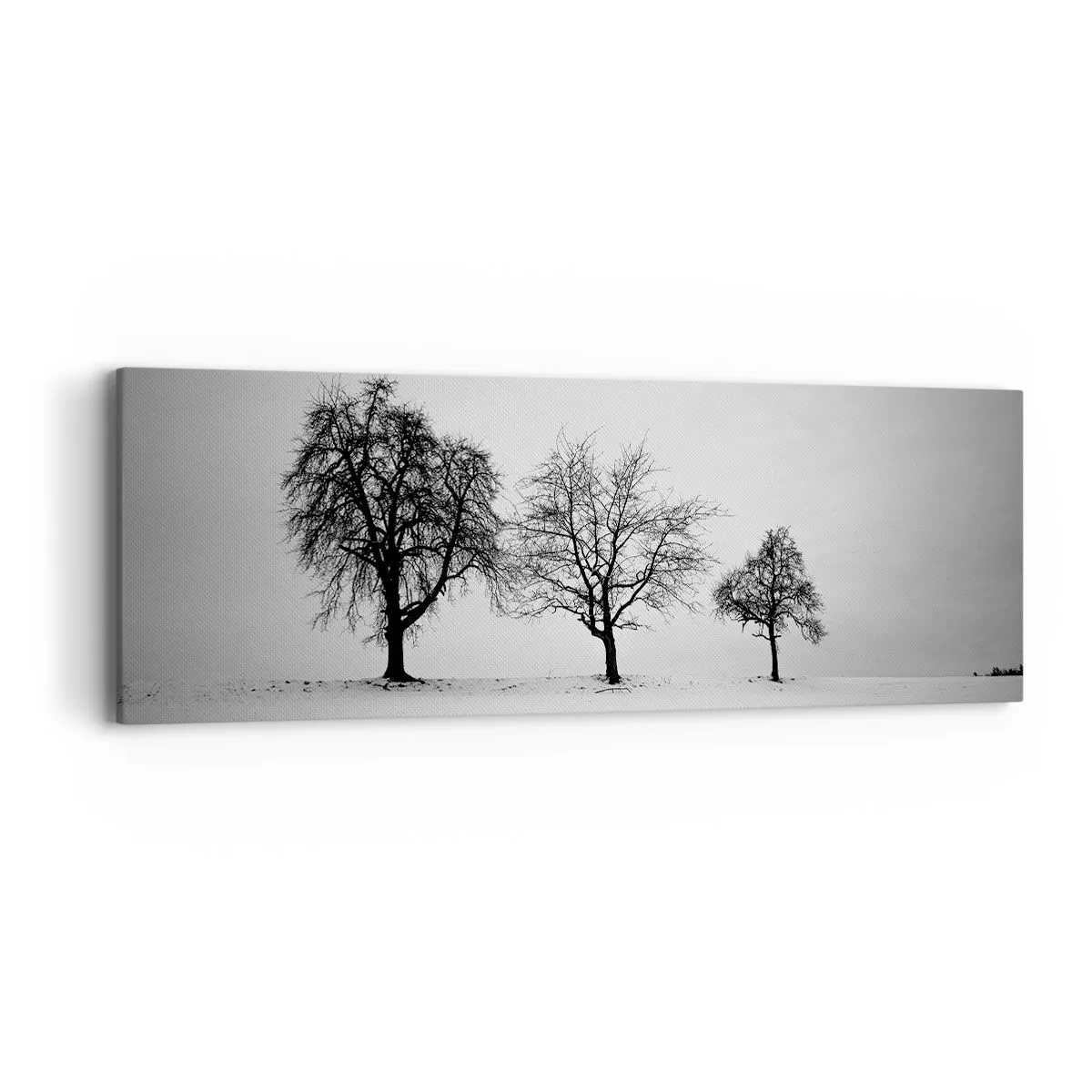 Bild auf Leinwand - Leinwandbild - Wovon träumen sie? - 90x30 cm