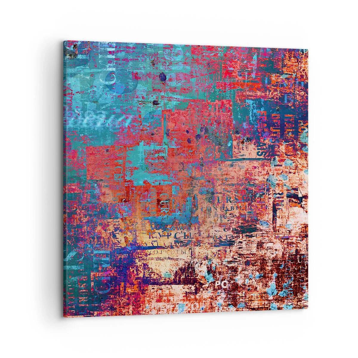 Bild auf Leinwand - Leinwandbild - Erinnerung und Vergessen - 50x50 cm