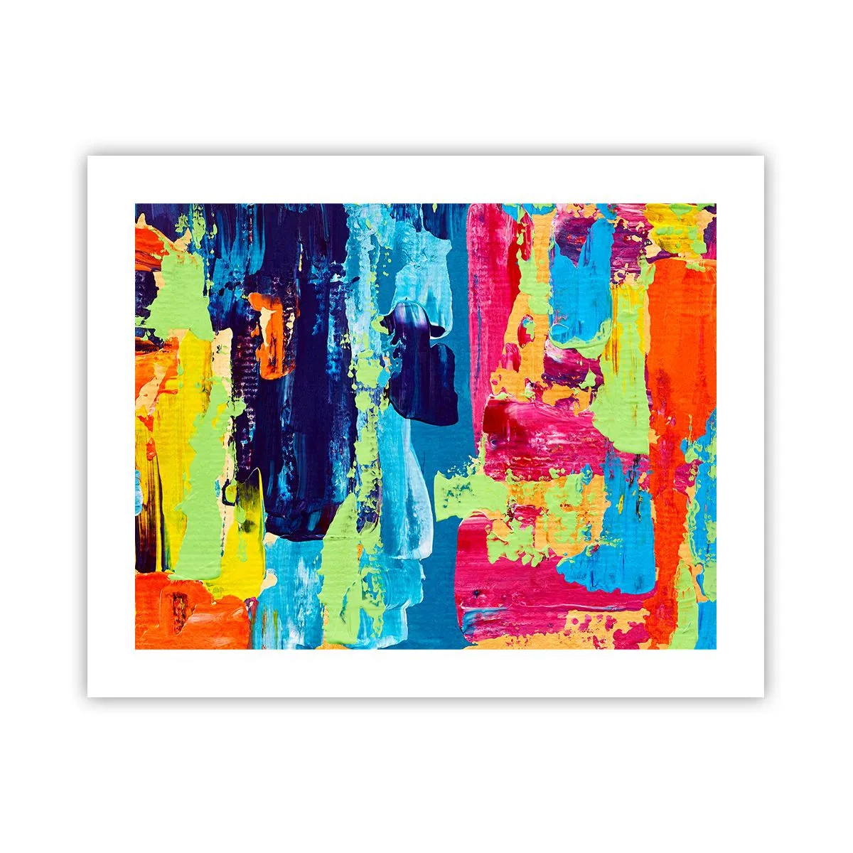 Poster - Das Leben ist wunderschoen! - 50x40 cm