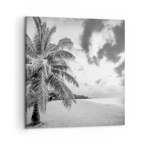 Bild auf Leinwand - Leinwandbild - Wenn du dich nach Einsamkeit sehnst ... - 50x50 cm