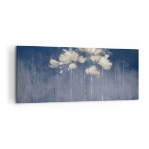 Bild auf Leinwand - Leinwandbild - Wie Blütenblätter im Wind - 100x40 cm