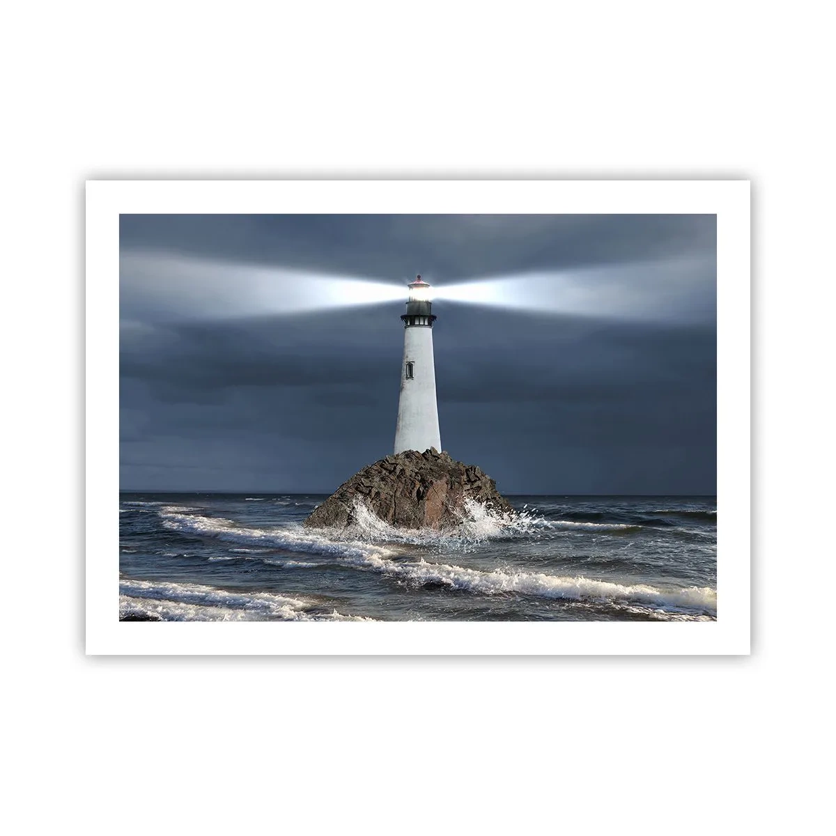 Poster - Hier... hier... hier! - 70x50 cm