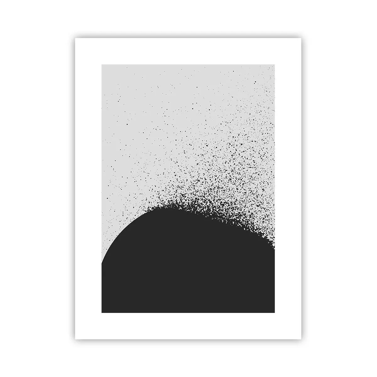 Poster - Bewegung von Molekülen - 30x40 cm