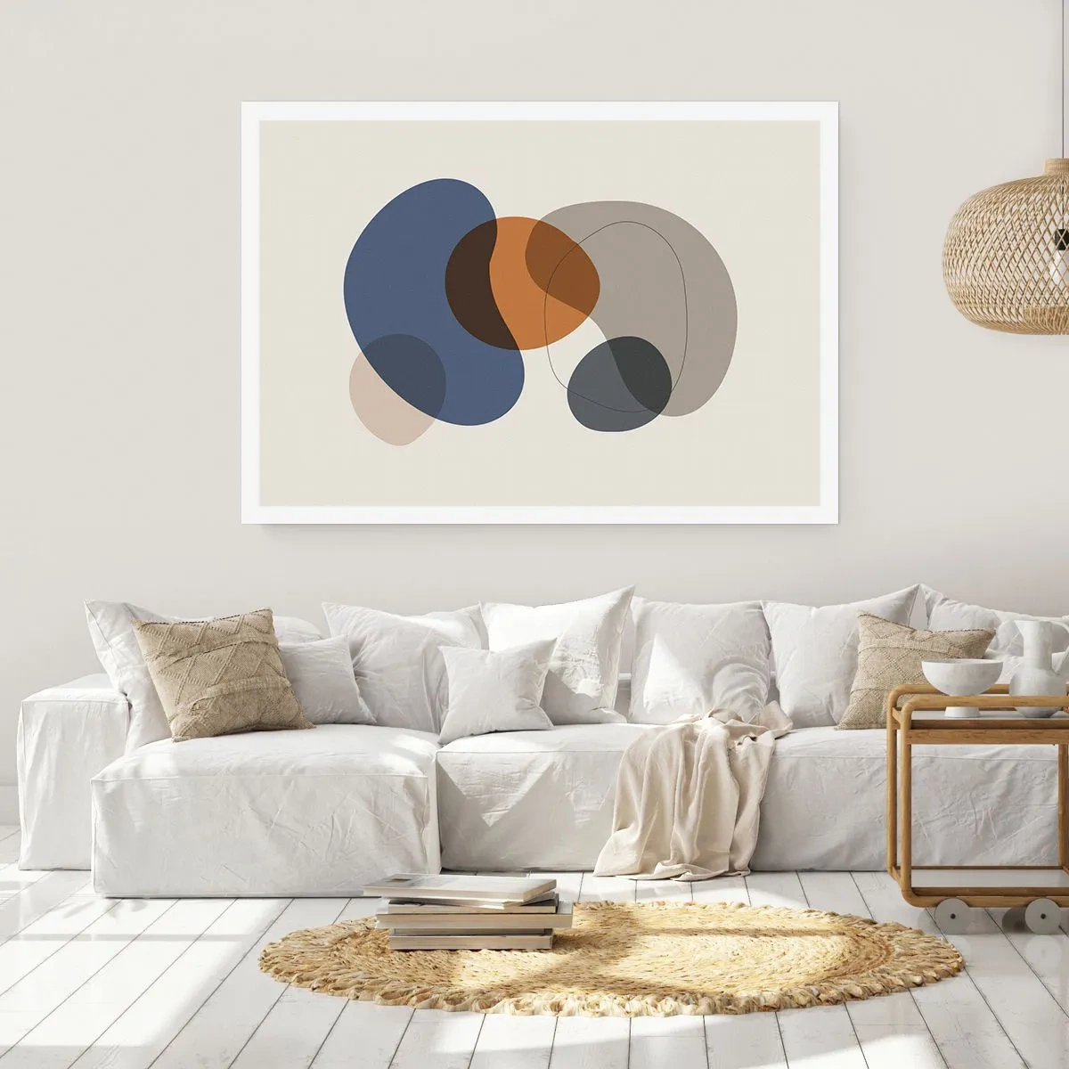 Poster - Farbtropfen - 91x61 cm