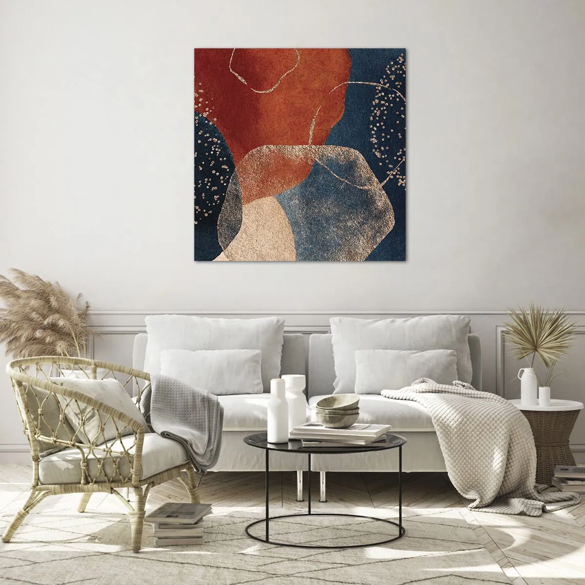 Glasbild - Bild auf glas - Die Leichtigkeit des Seins - 30x30 cm