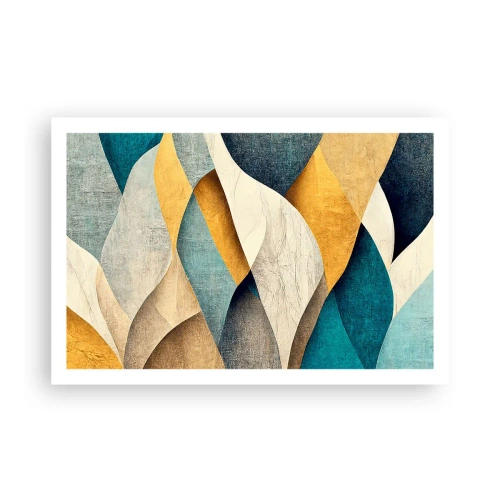 Poster - Rhythmus und Welle - 91x61 cm