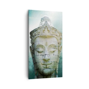 Bild auf Leinwand - Leinwandbild - Auf der Suche nach dem Licht - 55x100 cm