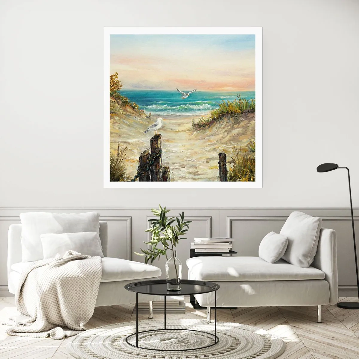 Poster - Windlose Abgeschiedenheit - 40x40 cm