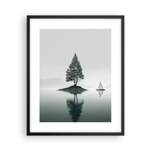 Poster in einem schwarzem Rahmen - Traum - 40x50 cm