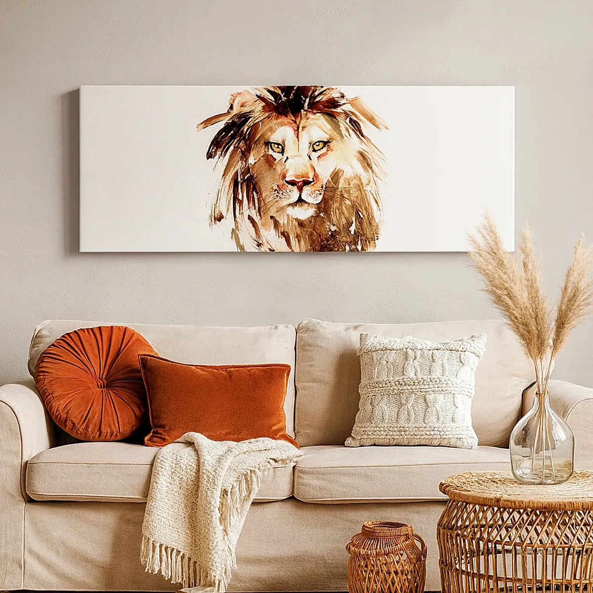 Bild auf Leinwand - Leinwandbild - Stärke und Würde - 30x30 cm