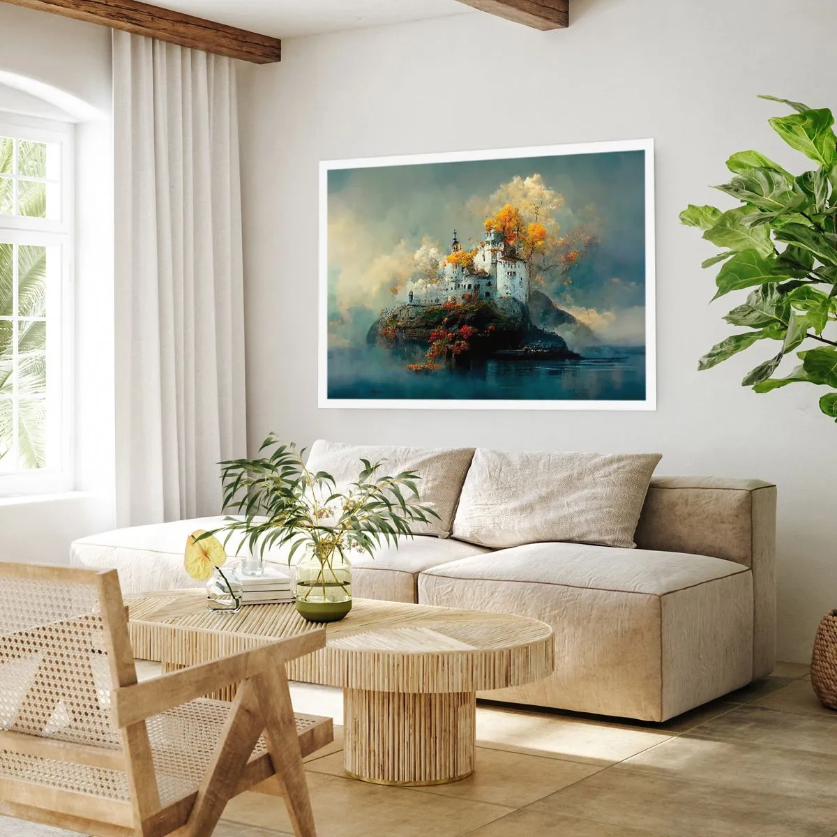 Poster - Beginn einer romantischen Geschichte - 40x30 cm