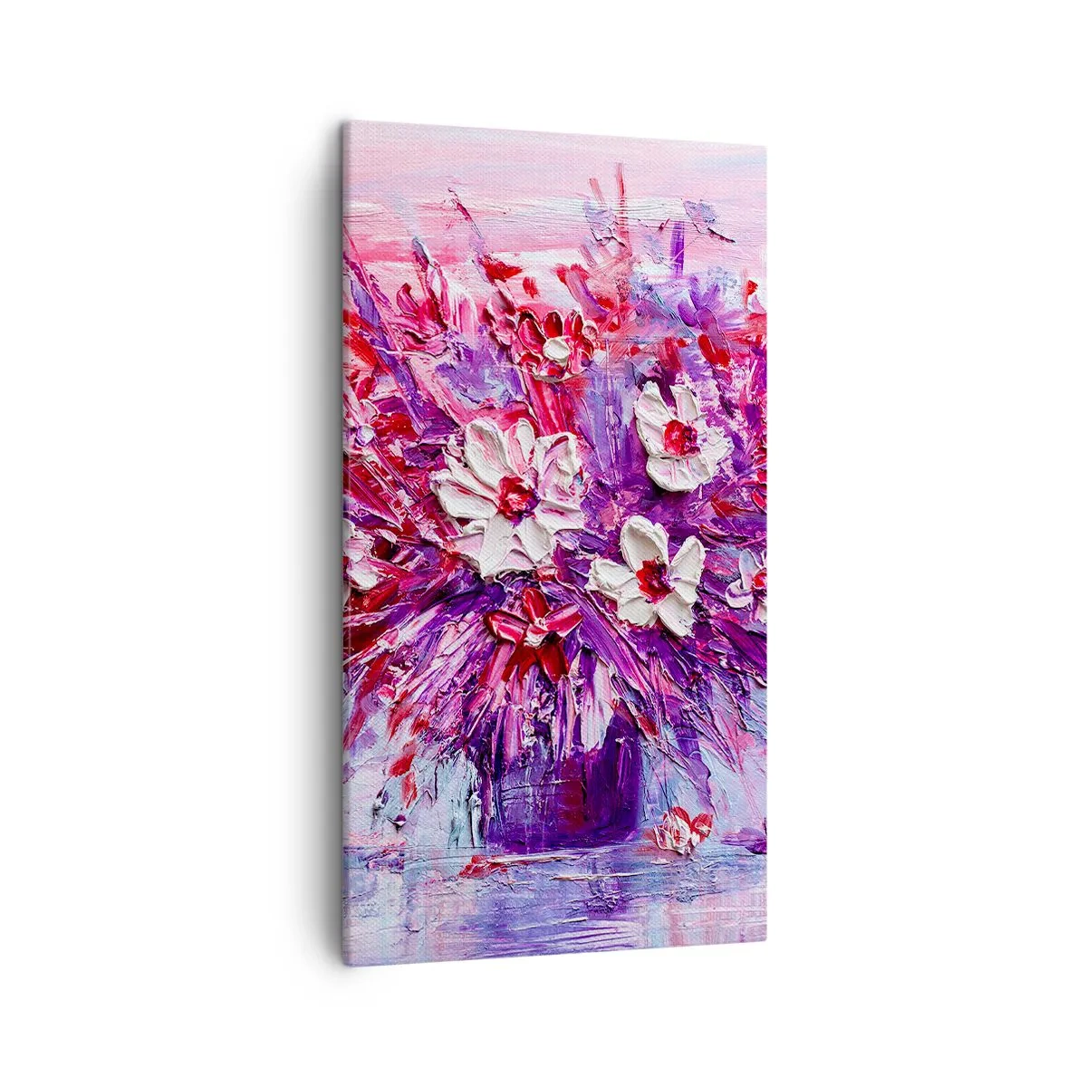 Bild auf Leinwand - Leinwandbild - Unschuld und Leidenschaft - 45x80 cm